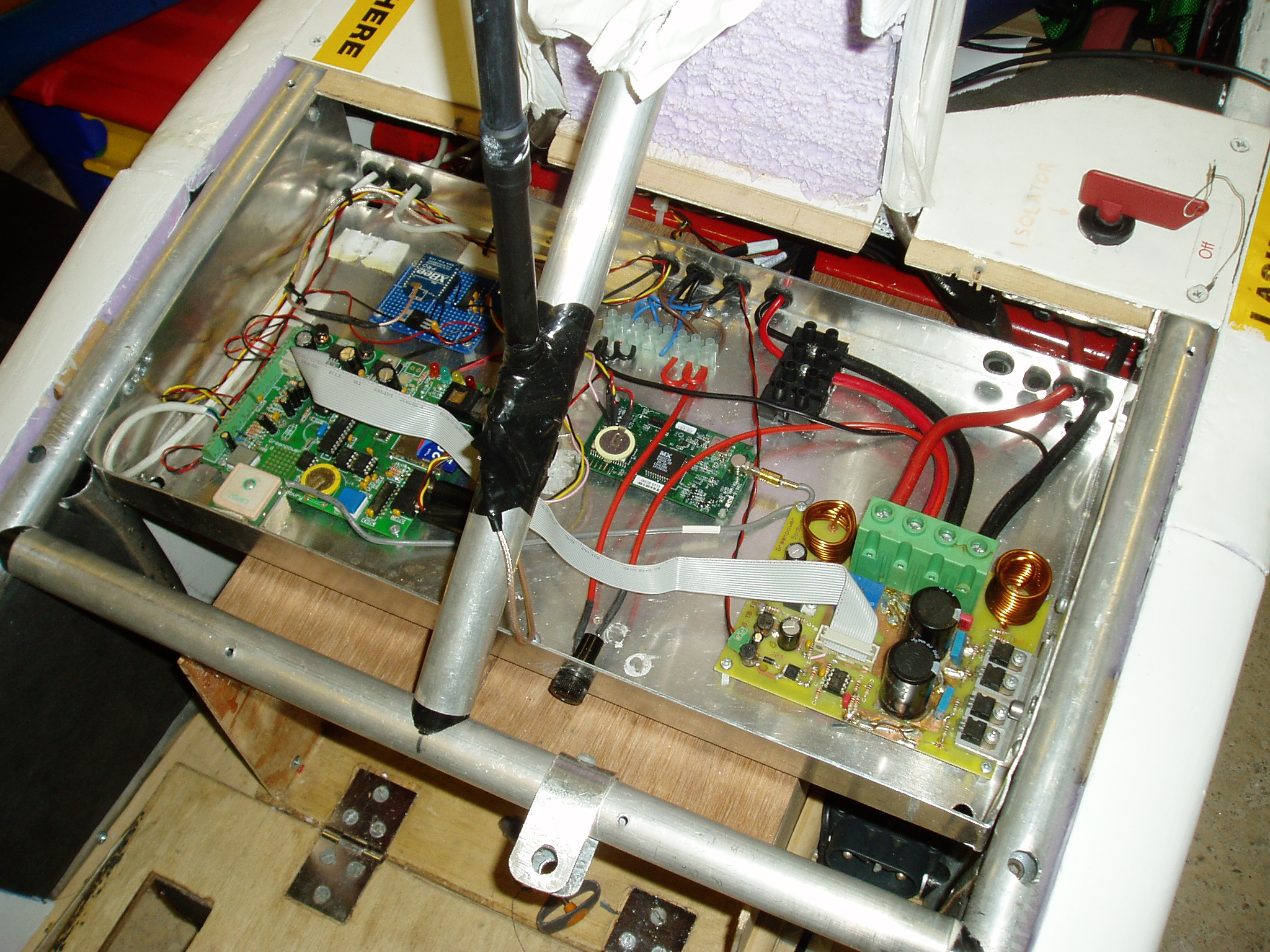 Rotary Racer 8's Electronics
