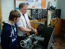 Gareth and Brendan making steering components